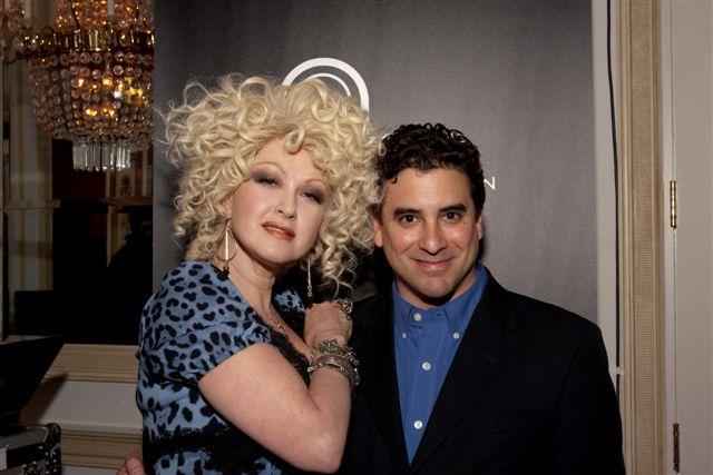 dj Danny with Cyndi Laupe